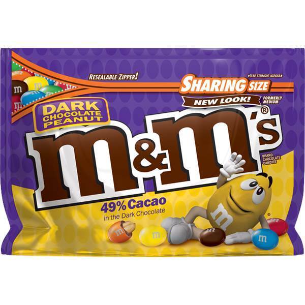 M&Ms Dark Chocolate Peanut at Mighty Ape NZ