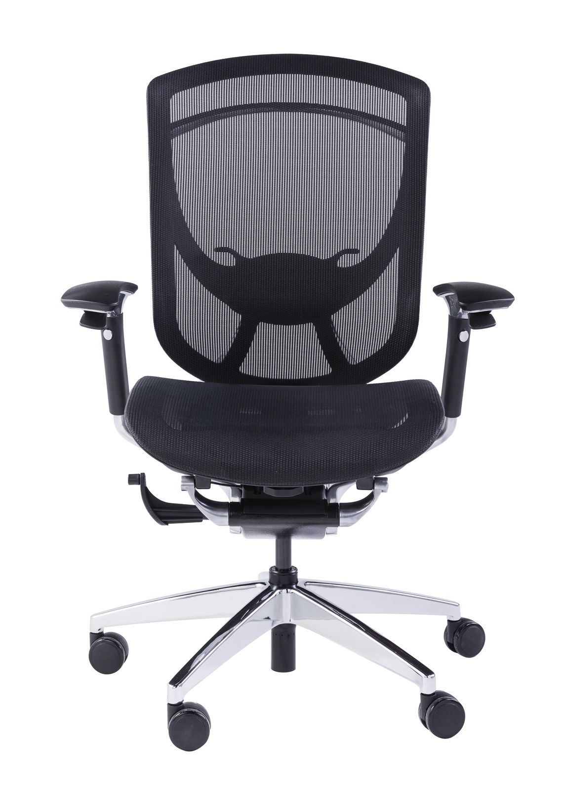 GT X-Pace Gaming & Office Chair - Black & Chrome for image