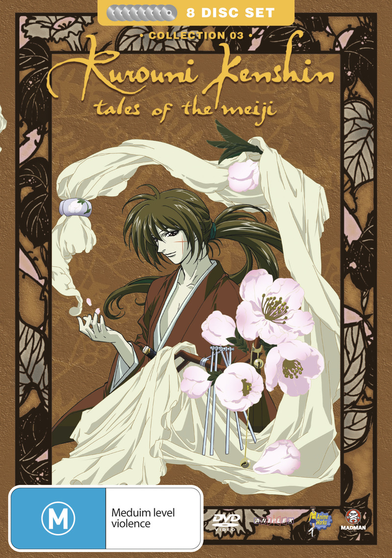 Rurouni Kenshin - Box 3 - Tales of the Meiiji Collection (Fatpack) on DVD image