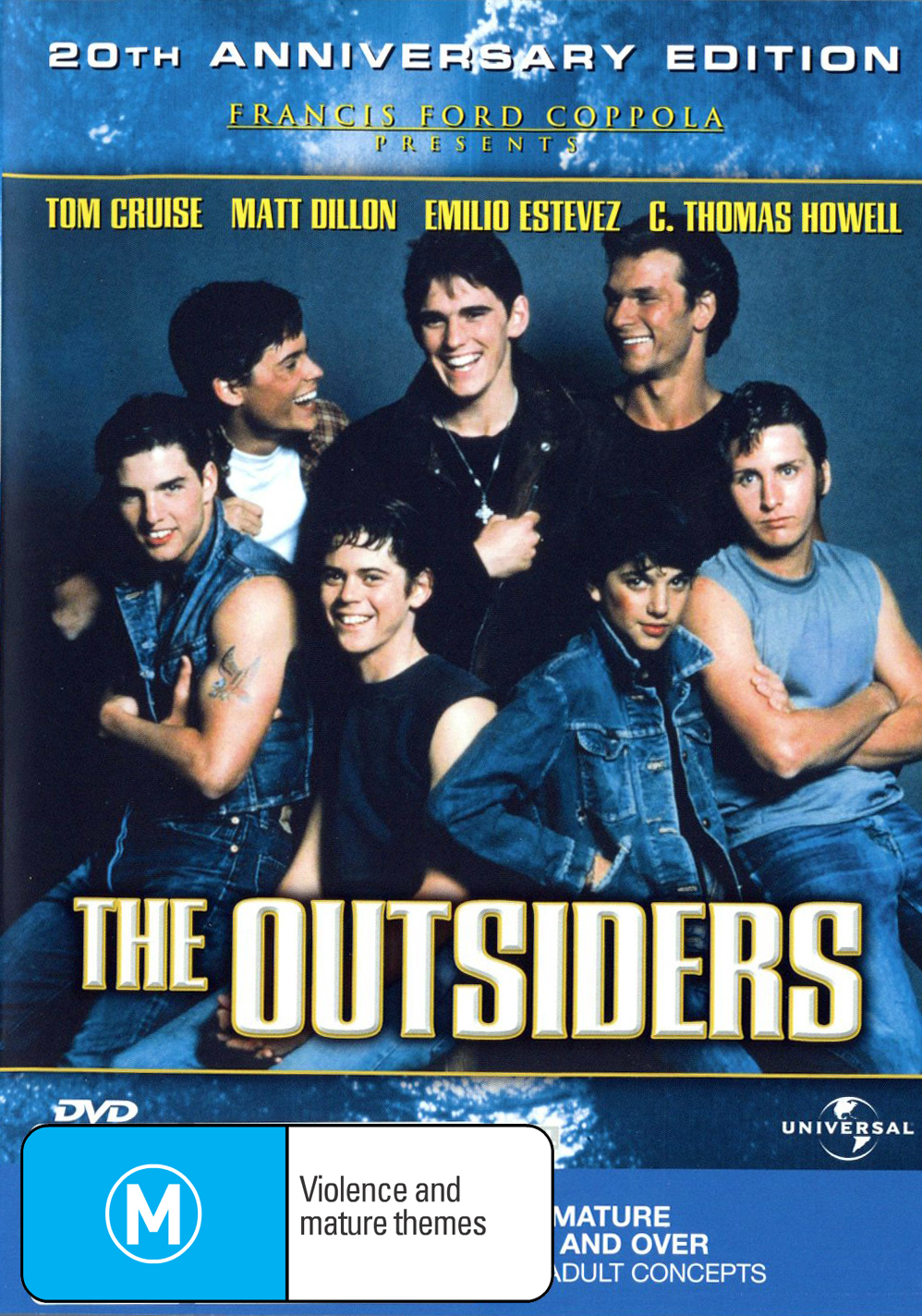 The Outsiders on DVD image