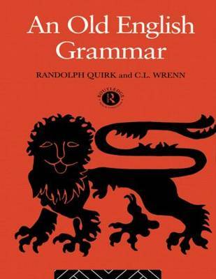 An Old English Grammar by Randolph Quirk image