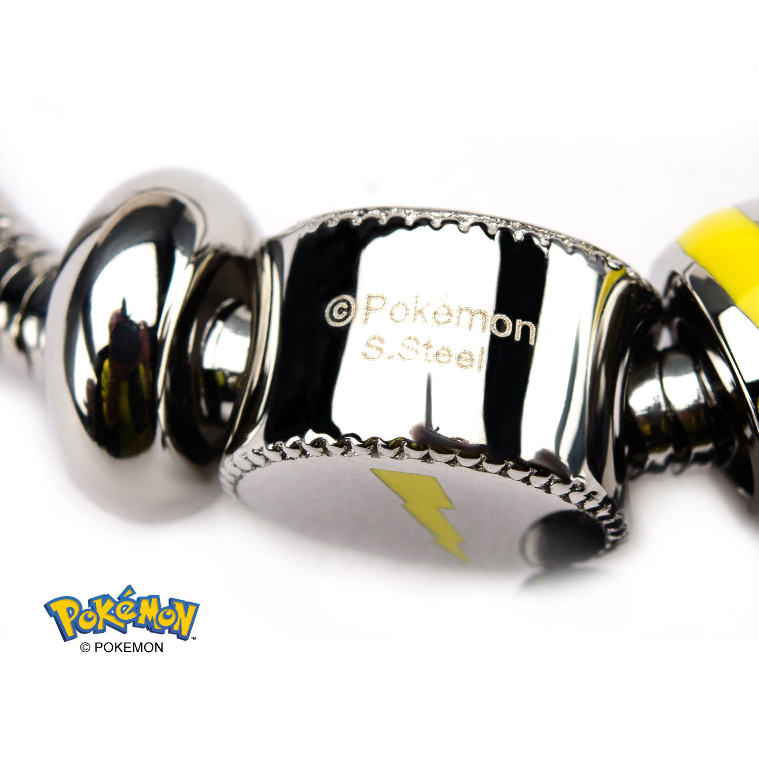 Pokemon Pikachu Bead Charm Bracelet Set image