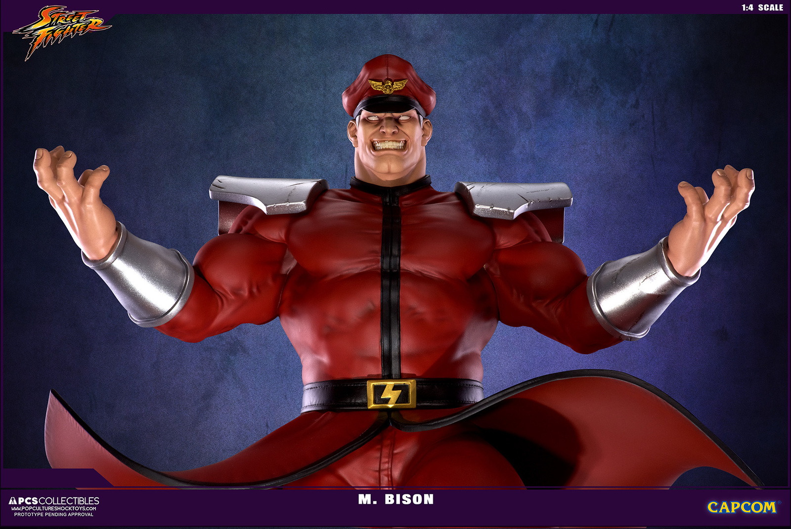 Streetfighter V - M Bison 1:4 Scale Statue image