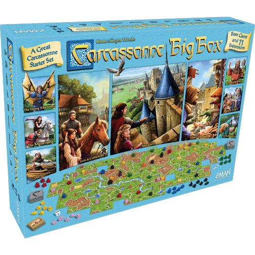 Carcassonne Big Box Board Game at Mighty Ape NZ