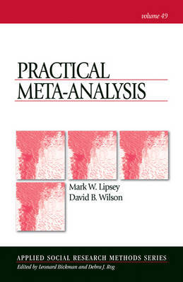 Practical Meta-Analysis by Mark W Lipsey image