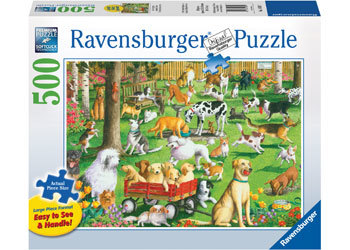 Ravensburger At The Dog Park Puzzle Ravensburger At The Dog Park Puzzle