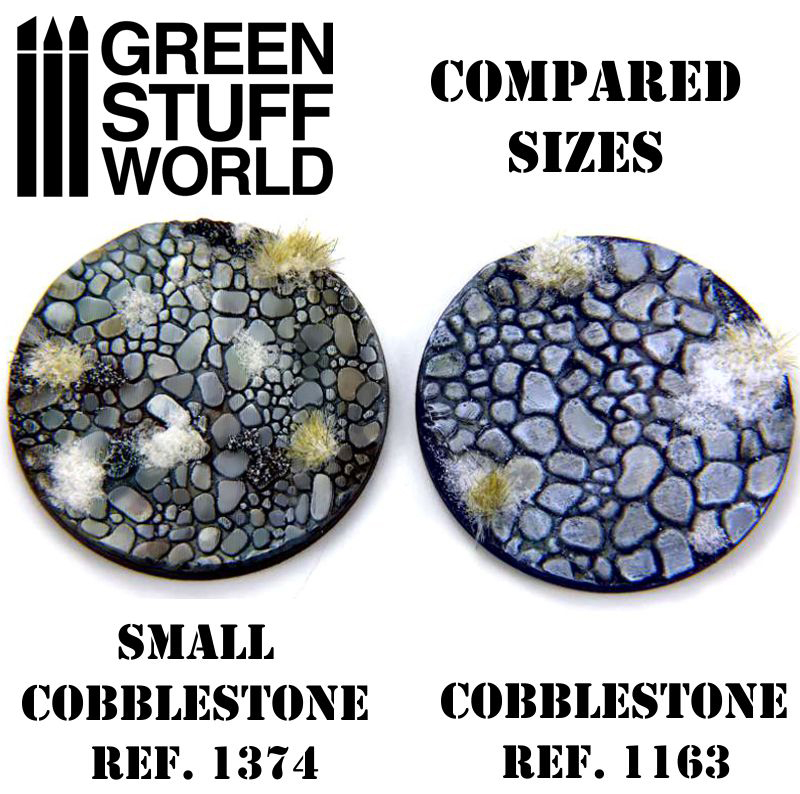 Greenstuff World Texture Rolling Pin: Cobblestone image