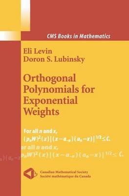 Orthogonal Polynomials for Exponential Weights by Eli Levin image