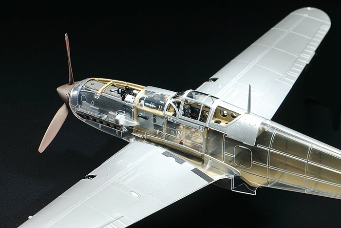 Tamiya 1:48 Scale Ki-61-Id Hien (Tony) Aircraft Model Kit - Unpainted Plastic