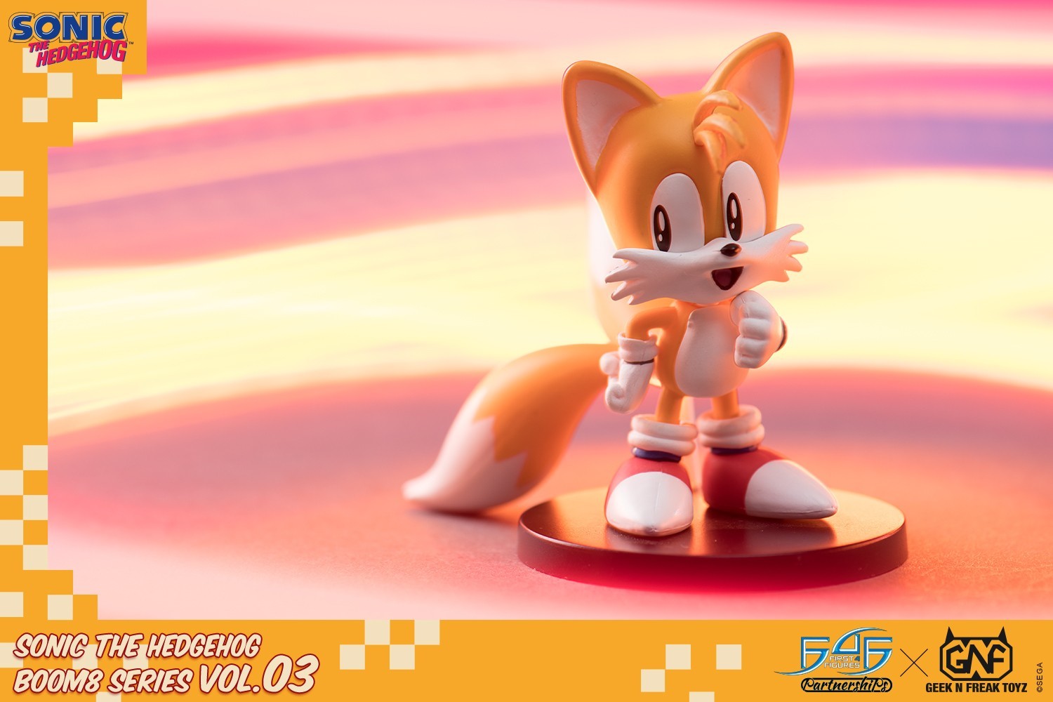 Sonic the Hedgehog: Tails - 3" Boom8 Figure