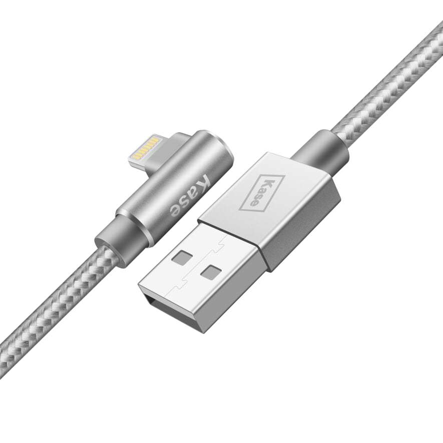 Kase Stay Charged iPhone Cable - Grey Matter image