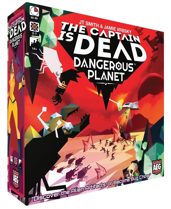 The Captain is Dead: Dangerous Planet - Board Game image