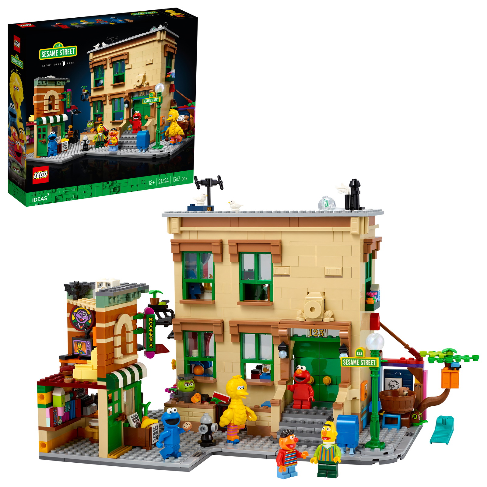LEGO Ideas: 123 Sesame Street (21324) image