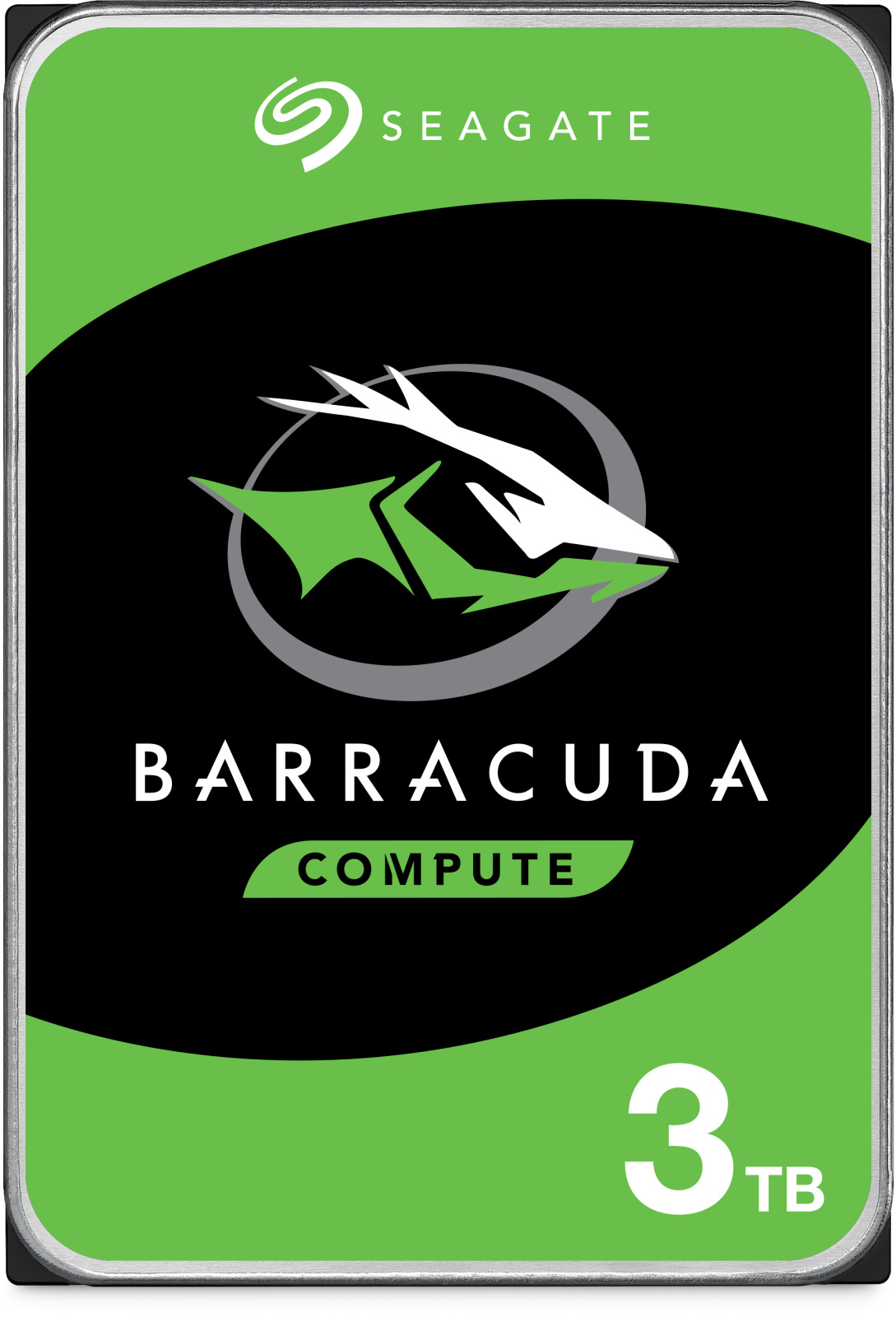 3TB Seagate BarraCuda 3.5" 5400RPM SATA HDD image