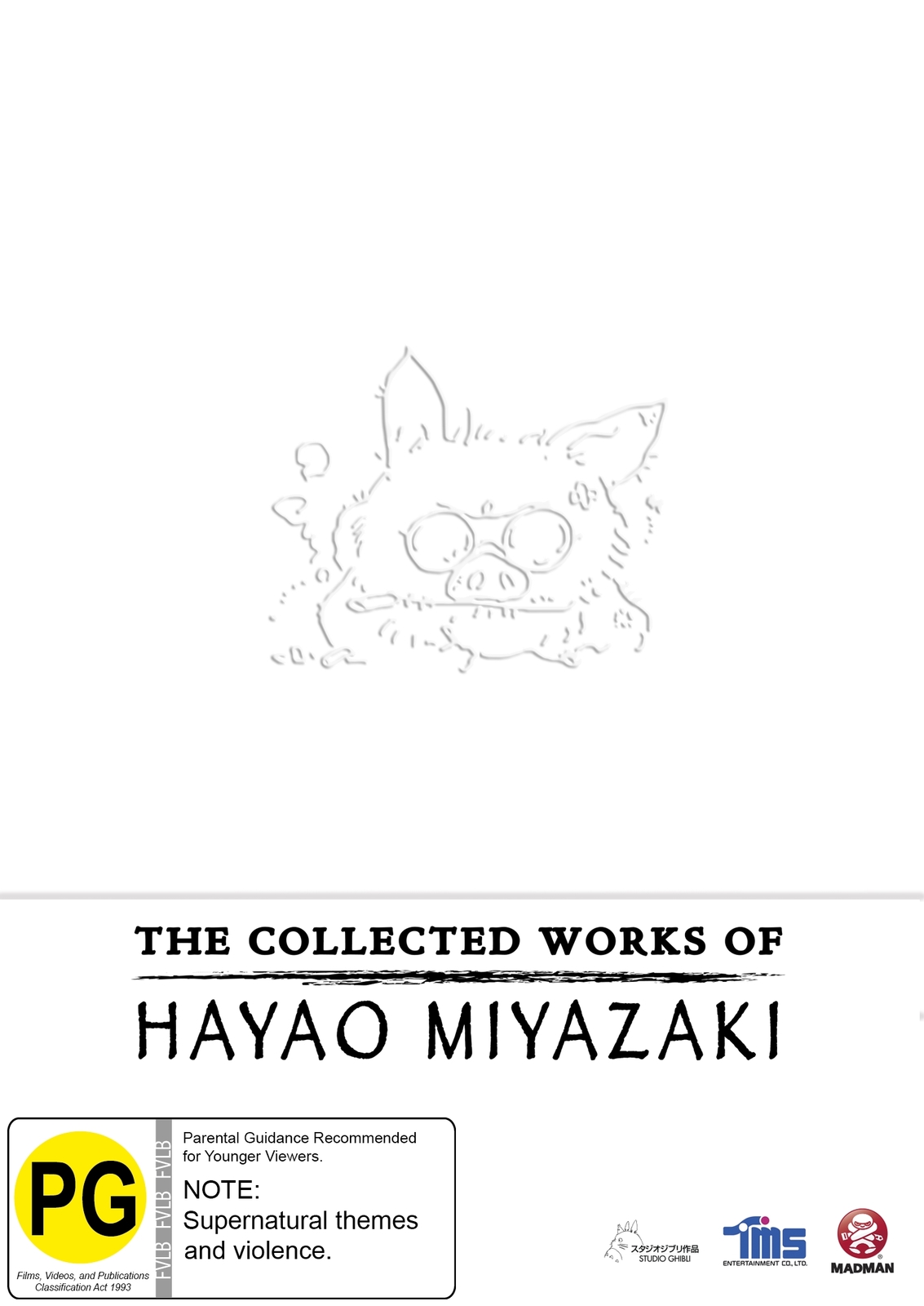 The Collected Works of Hayao Miyazaki Box Set on DVD image