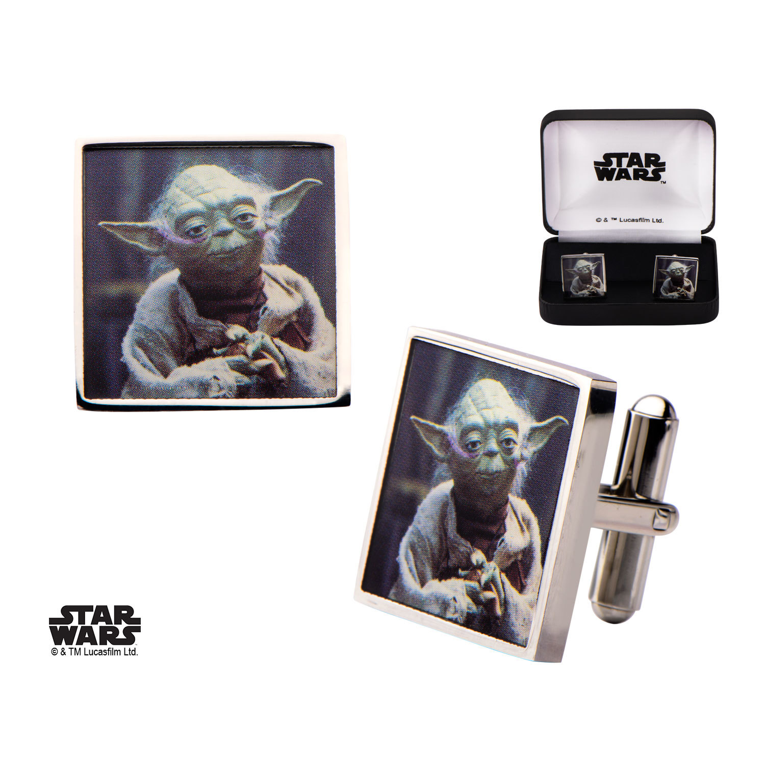 Star Wars: Yoda - Square Cufflinks image