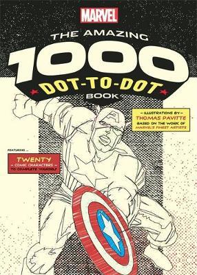 Marvel's Amazing 1000 Dot-to-Dot Book by Thomas Pavitte image