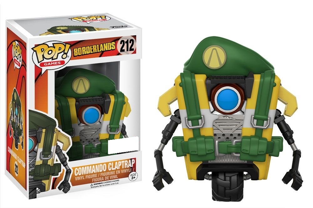 Borderlands - Commando Claptrap Pop! Vinyl Figure