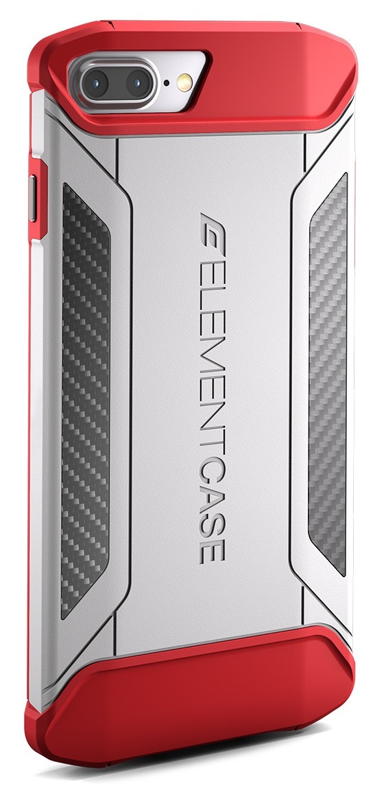 Element Case: CFX Reinforced Case - For iPhone 7 Plus (Red/White)