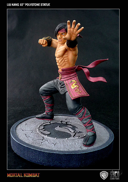 Mortal Kombat 10'' Polystone Statue - Liu Kang