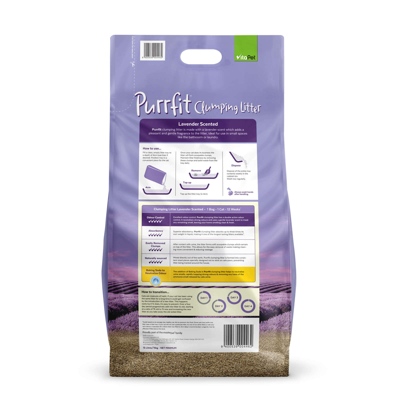 Vitapet: Purrfit Clumping (15L) image