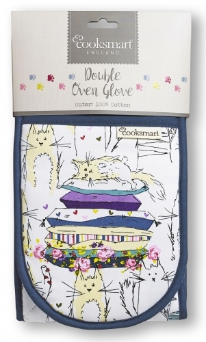 Cooksmart Double Oven Gloves - Top Cats image