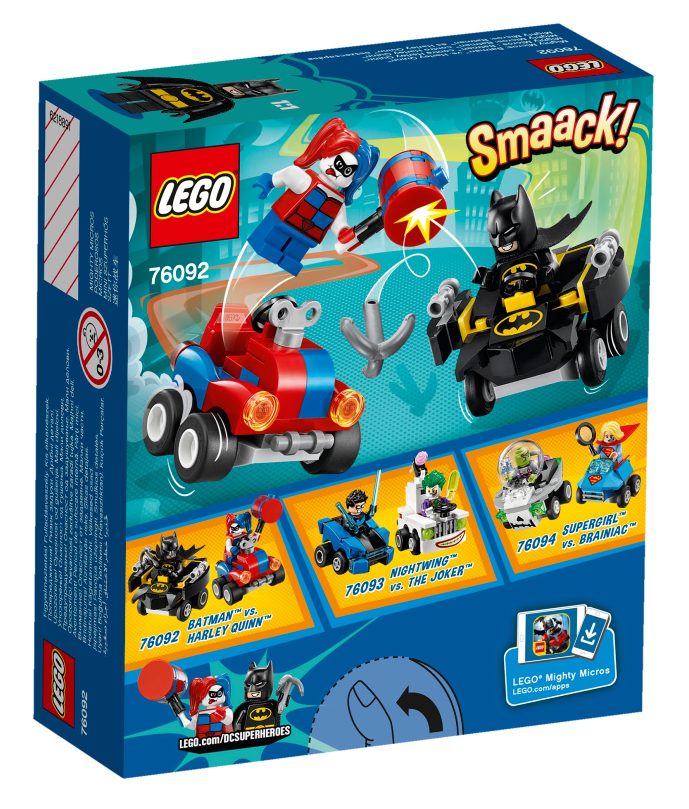 LEGO Super Heroes: Mighty Micros - Batman vs. Harley Quinn (76092) image