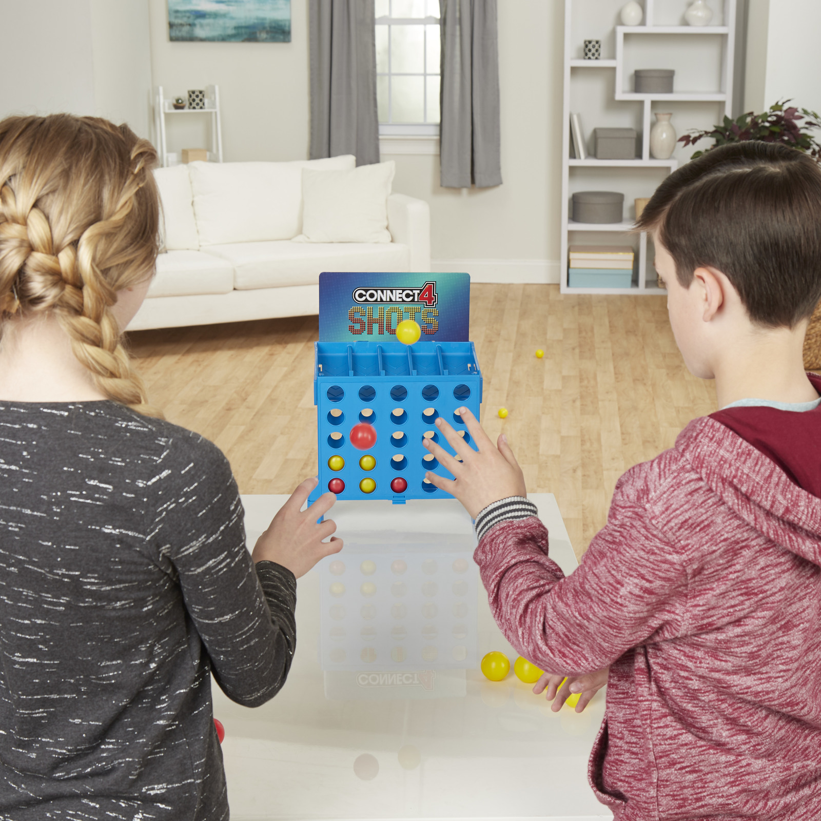 Connect 4 Shots - Bouncing Board Game image