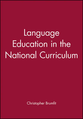 Language Education in the National Curriculum image