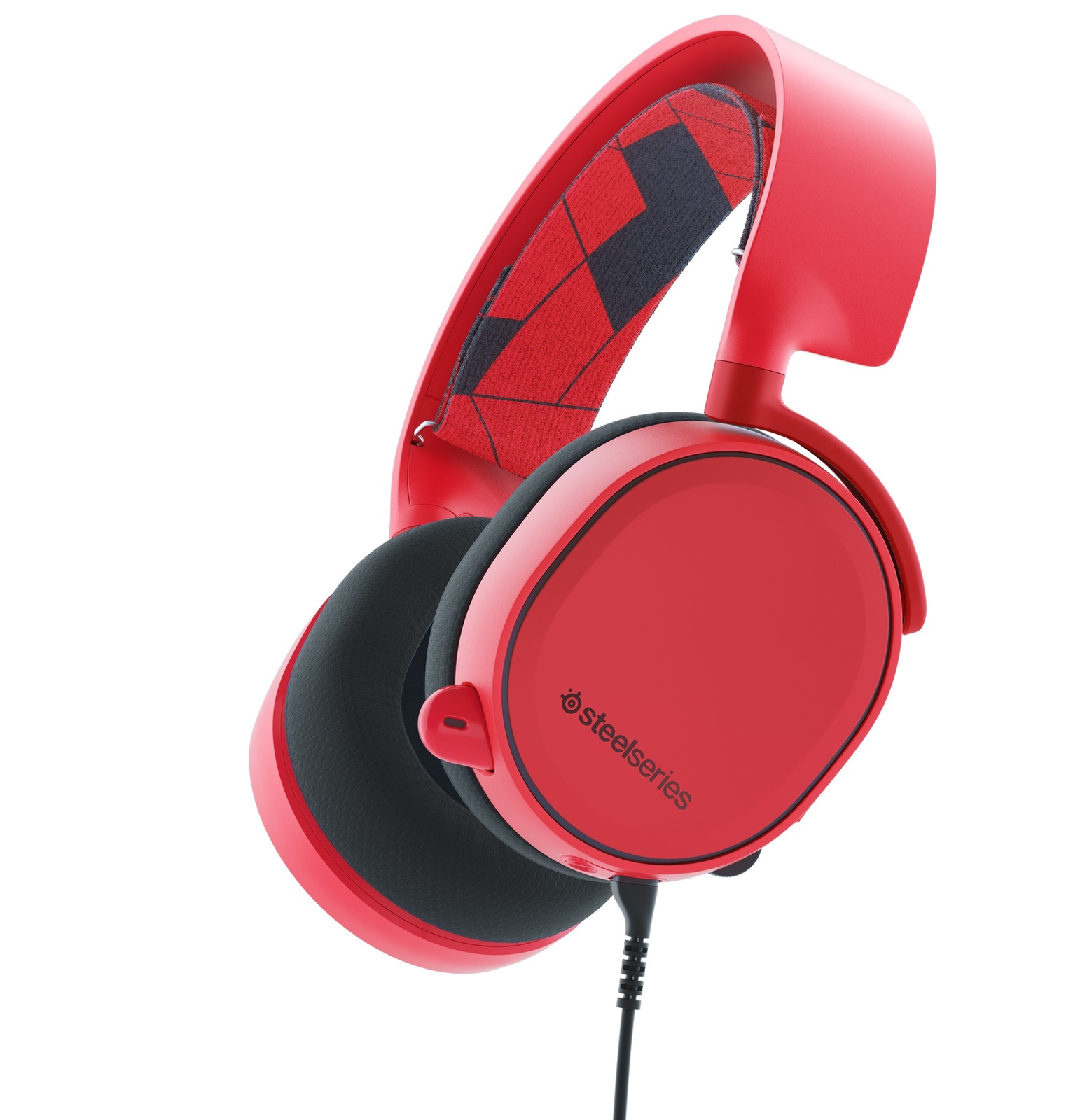 SteelSeries Arctis 3 Wired Gaming Headset (Solar Red) for PC Games image