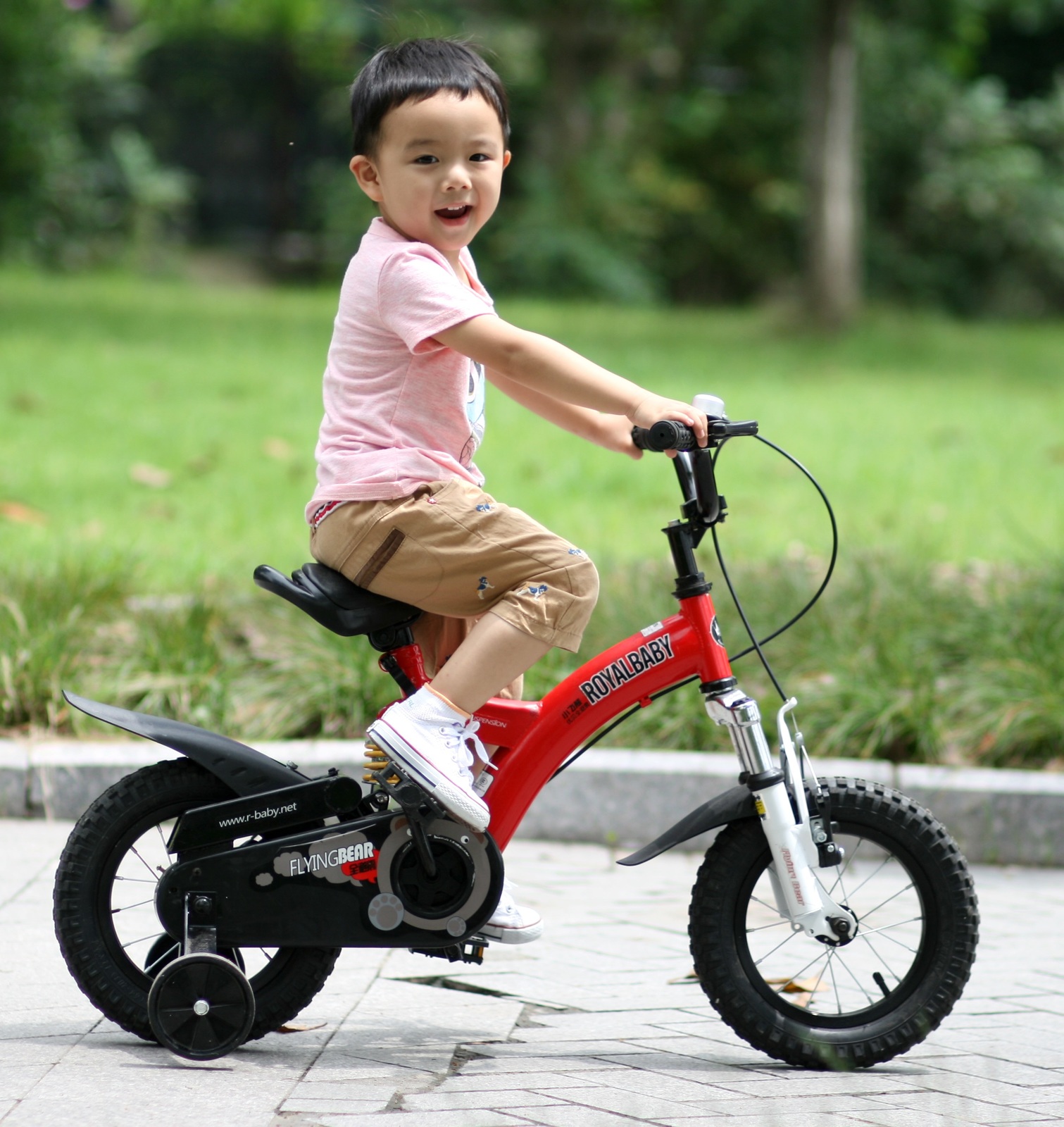 RoyalBaby: Flying Bear RB-9 - 12" Bike (Red) image