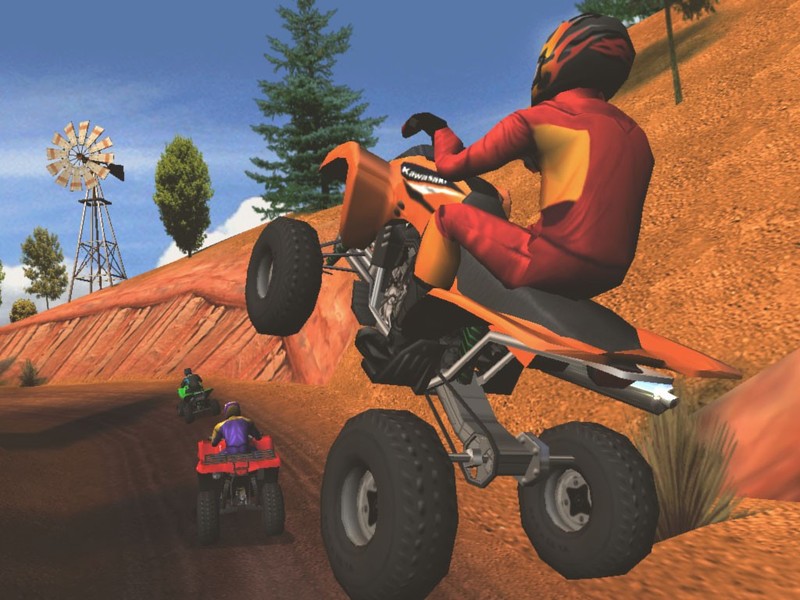 Kawasaki Quad Bikes on Wii