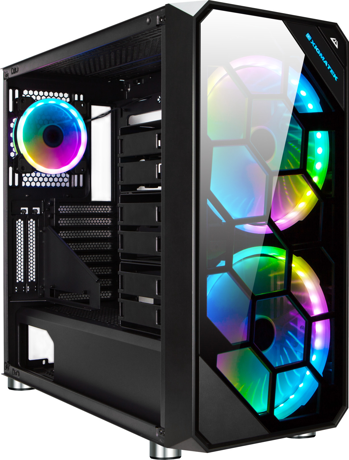 Xigmatek Zest Tempered Glass Mid Tower Case