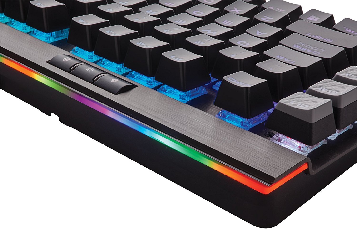 Corsair K95 RGB Platinum Gaming Keyboard (Cherry MX Speed) - Gunmetal for PC Games image