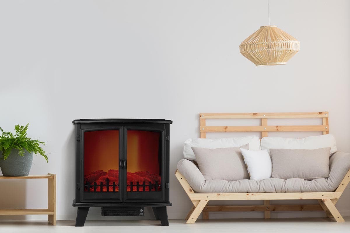 Buy Flame Effect Heater 1800W at Mighty Ape NZ