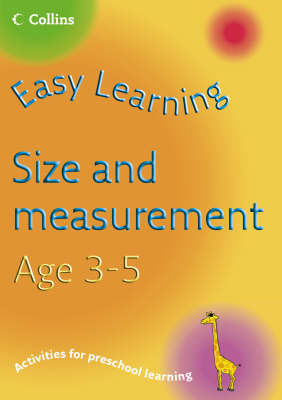 Size and Measurement Age 3-5 by Carol Medcalf image
