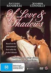 Of Love And Shadows on DVD Of Love And Shadows on DVD
