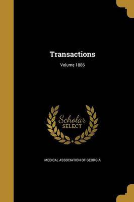 Transactions; Volume 1886 image