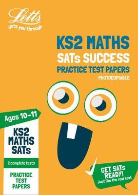 KS2 Maths SATs Practice Test Papers (Photocopiable edition) by Letts KS2 image
