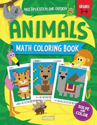Animals Math Coloring Book by Gameplay Publishing image