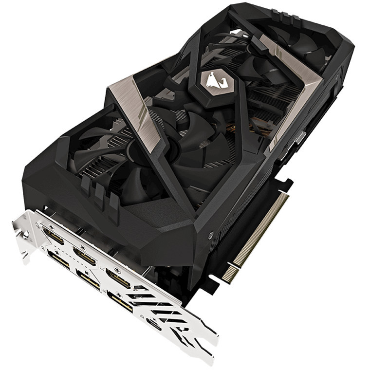 Gigabyte Geforce RTX 2080 Aorus 8G Graphics Card RGB Fusion image