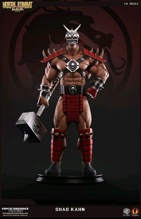 Shao Kahn (Klassic Edition) 14 Scale Statue at Mighty Ape NZ