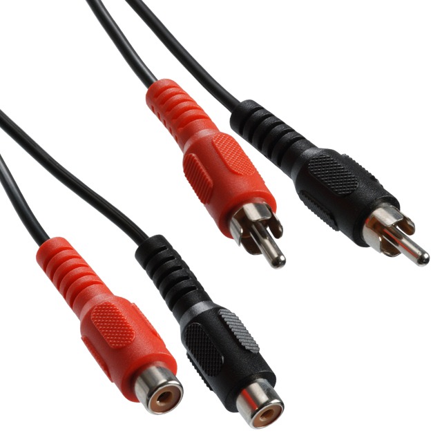 Digitus 2x RCA Extension Cable - 5m image