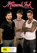 Miami Ink - Collection 4 (Discovery Channel) (3 Disc Set) on DVD Miami Ink - Collection 4 (Discovery Channel) (3 Disc Set) on DVD