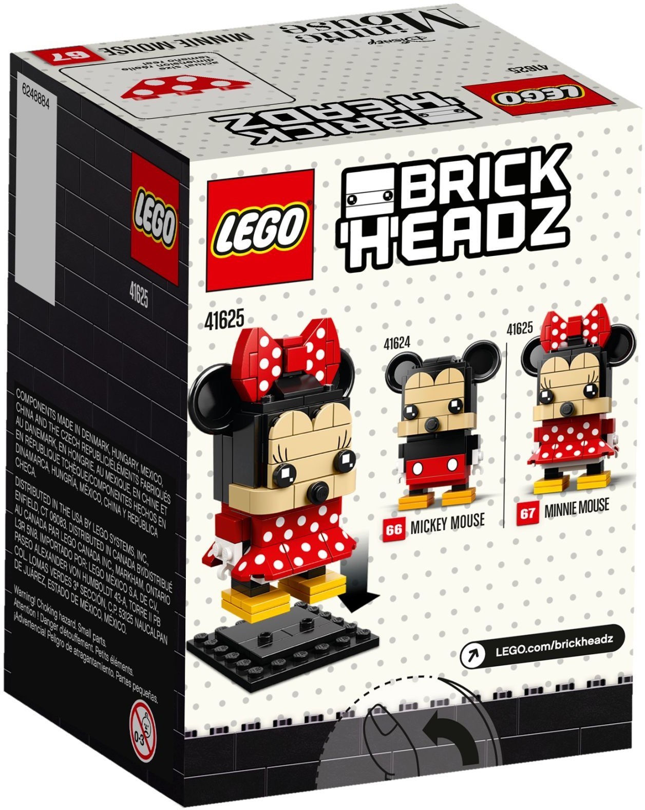 LEGO Brickheadz: Minnie Mouse (41625) image