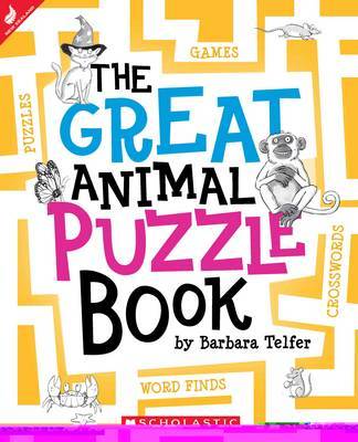 The Great Animal Puzzle Book by Barbara Telfer image