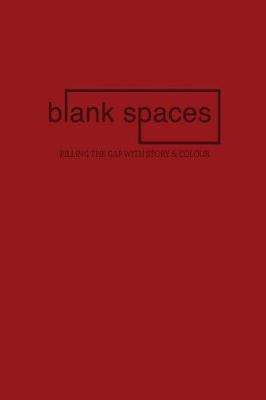 Blank Spaces Notebook (Red) by Alanna Rusnak image