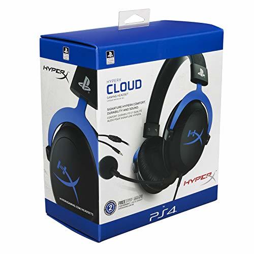HyperX Cloud PS4 Blue Gaming Headset for PS4 image