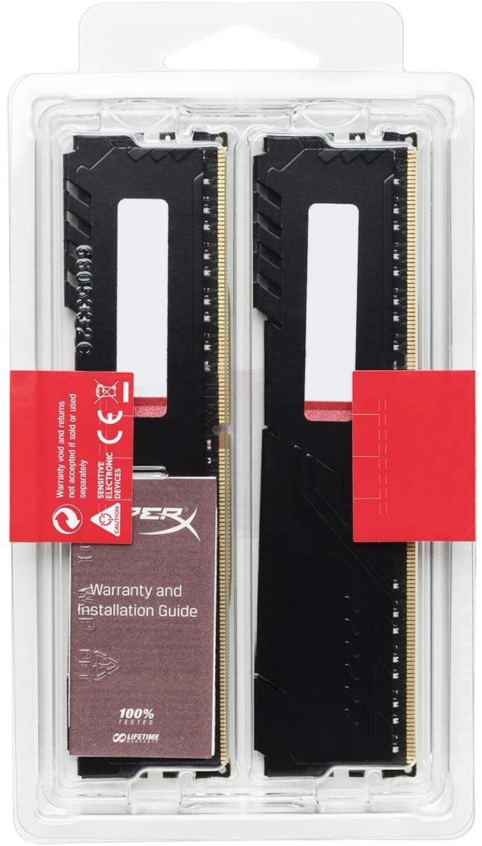 2x8GB Kingston HyperX Fury DDR4 2666MHz Gaming RAM image