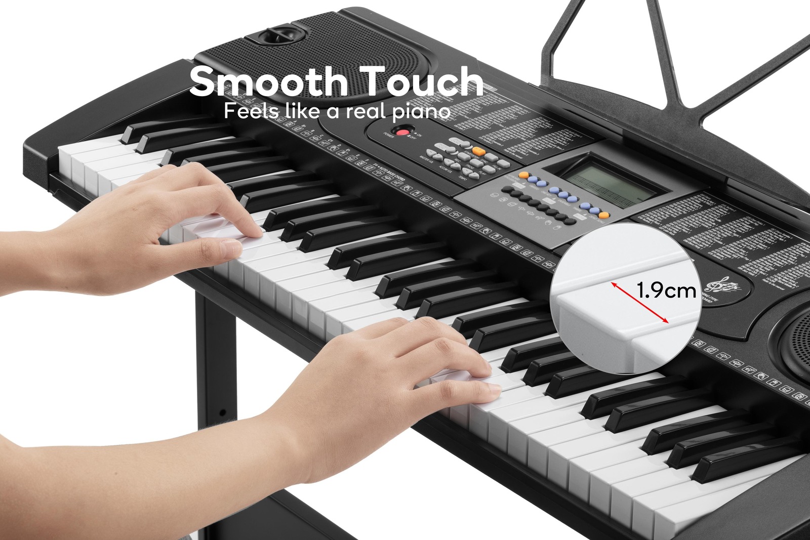 Royale 61 Key Electronic Piano Keyboard & Stand at Mighty Ape NZ